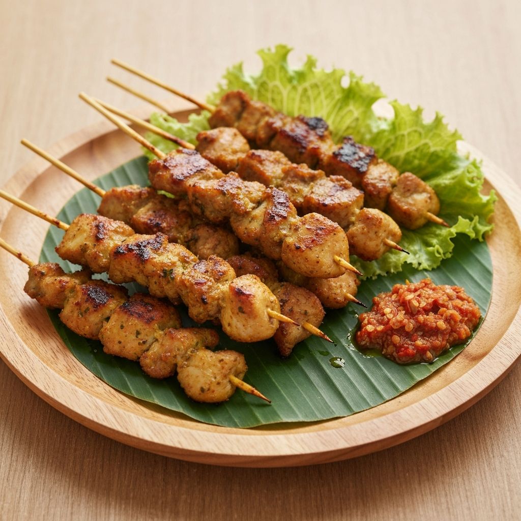 Satay Chicken (4 skewers)