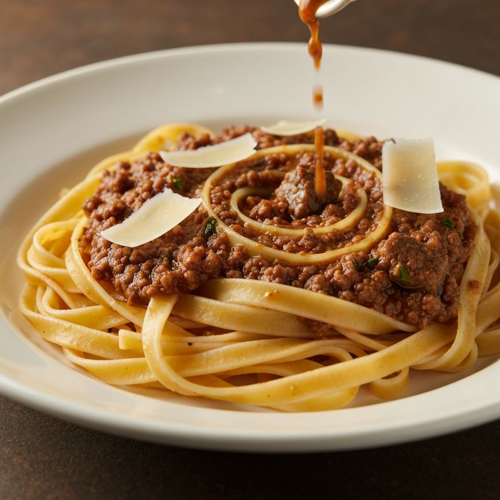 Fresh Tagliatelle Bolognese